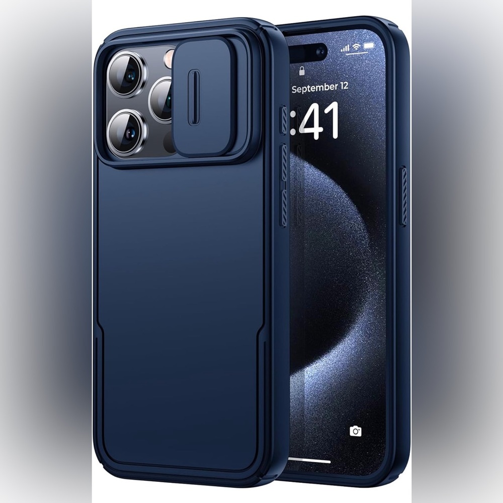 Humixx for iPhone 15 Pro Max Case with Camera Cover